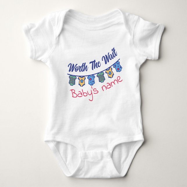 Nutzen des wartenden IVF Baby Bodysuit Strampler (Vorderseite)