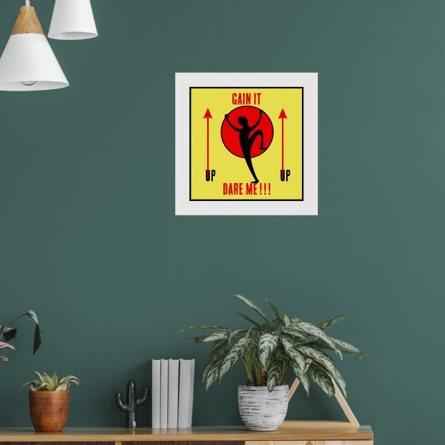 Nutzen Sie es Poster (Wohnzimmer 1)