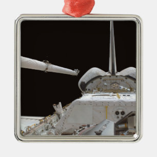 Nutzlastenbucht der Raumfähre-Entdeckung Silbernes Ornament