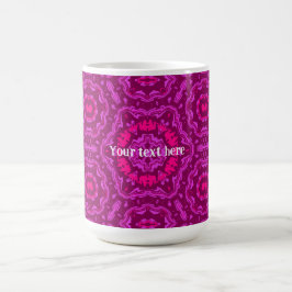 Nützliches abstraktes Mandala-Kunstmuster-Geschenk Kaffeetasse