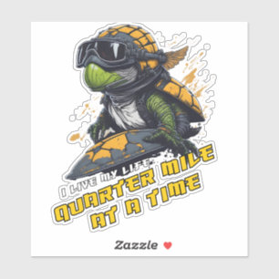 Nutztier zu Shirts - Schildkröte Aufkleber