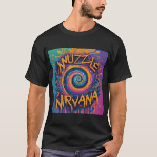 Nuzzle en T-shirt design Nirvana
