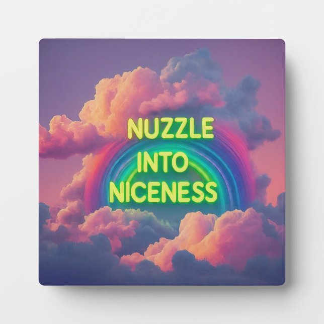 Nuzzle in Nicness Fotoplatte (Vorderseite)