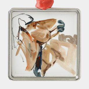 Nuzzle Ornament Aus Metall