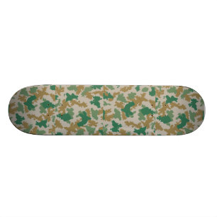 NVA Flächentarn (Flecktarn / Blumentarn) Skateboard