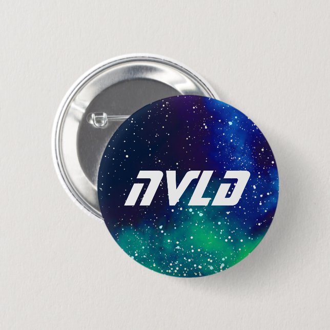 NVLD Anpassbare Galaxie-Identität Button (Vorne & Hinten)