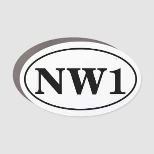 NW1 Level Car Magnet