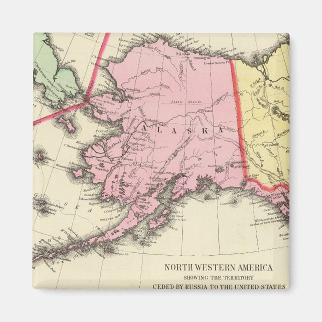 NW. Amerika 2 Magnet (Vorne)