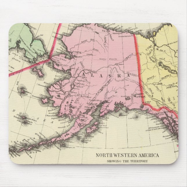 NW Amerika 2 Mousepad (Vorne)