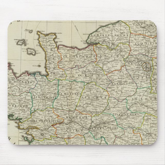 NW Frankreich Mousepad (Vorne)