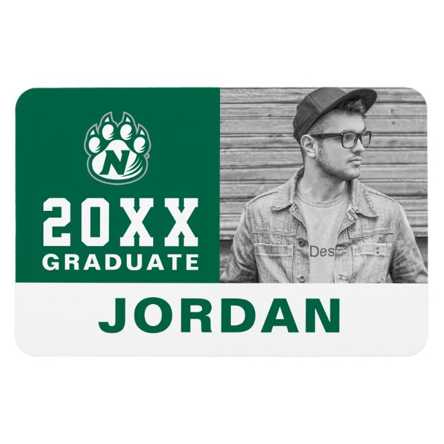 NW Missouri Staat Graduate Magnet (Horizontal)