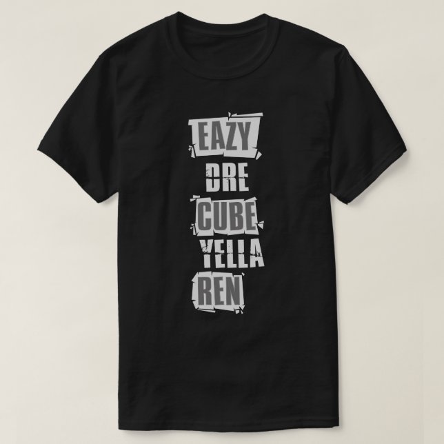 NWA Hiphop Old School T-Shirt (Design vorne)