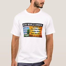 NWO Crisis Kontrolle (light) T - Shirt
