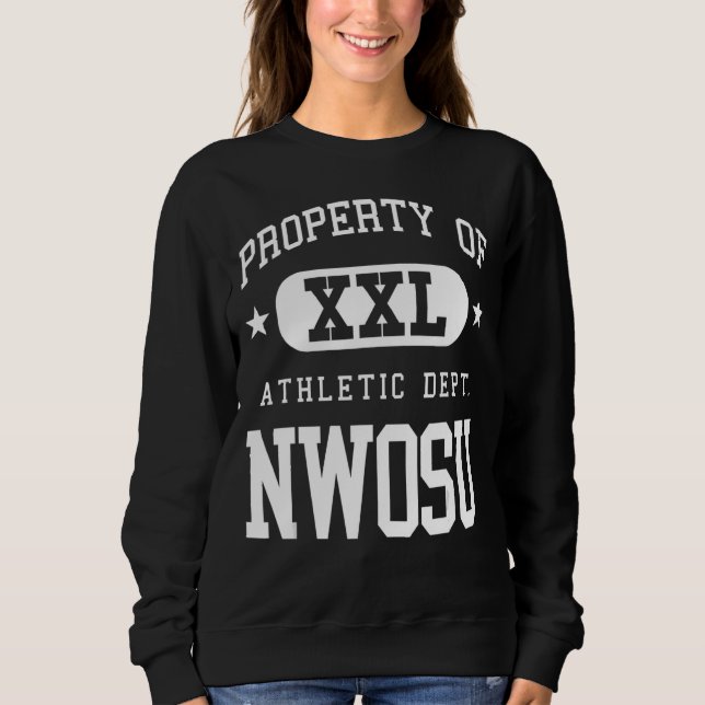 NWOSU XXL Athletic School Property Sweatshirt (Vorderseite)