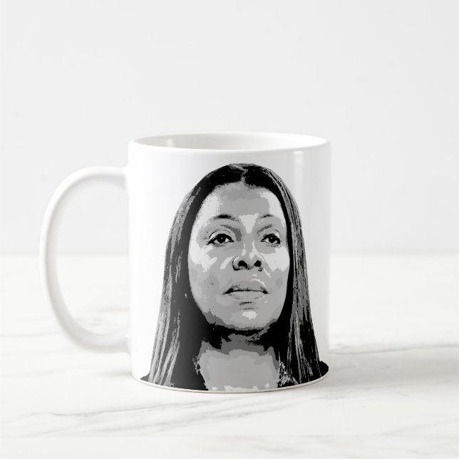 NY Attorney General Letitia James Kaffeetasse (Links)