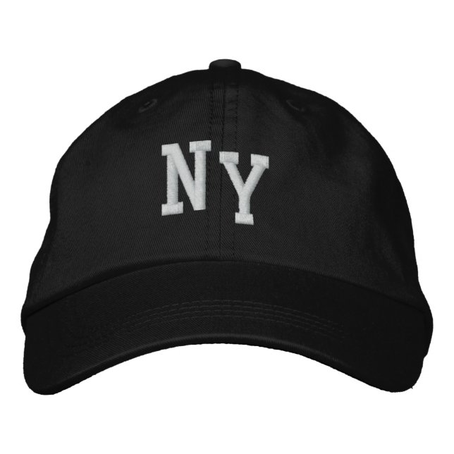 NY Black Casquette (Devant)