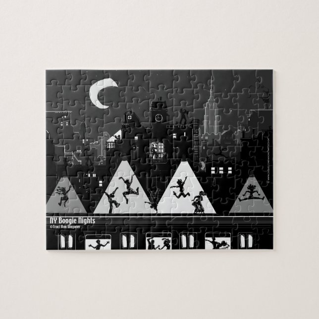 NY Boogie-Nachtpuzzlespiel (Horizontal)