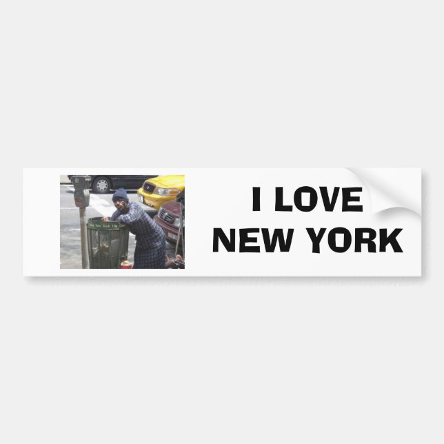 ny-bum00 [1], i-LIEBE NEW YORK Autoaufkleber (Vorne)