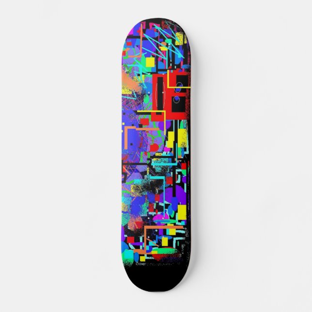NY city graffiti deck Skateboard (Vorderseite)