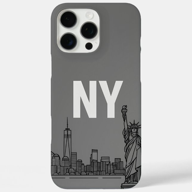 NY Core Design iPhone 16 Pro Max Hülle (Rückseite)