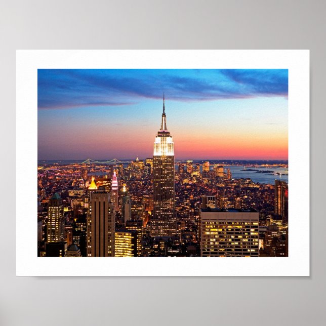 NY Empire State Building Poster (Vorne)
