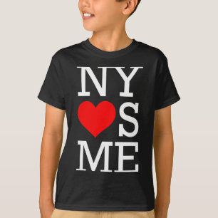 Ny liebt mich lustig ich liebe New York  T-Shirt