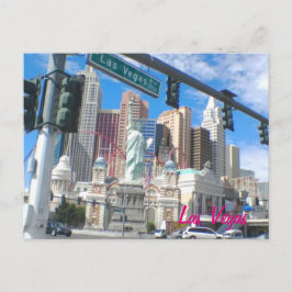 NY NY Las Vegas Blvd Postkarte