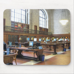 NY öffentliche Bibliothek Mousepad