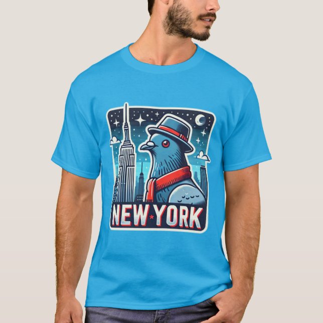 NY PIGEON 4 T-Shirt (Vorderseite)