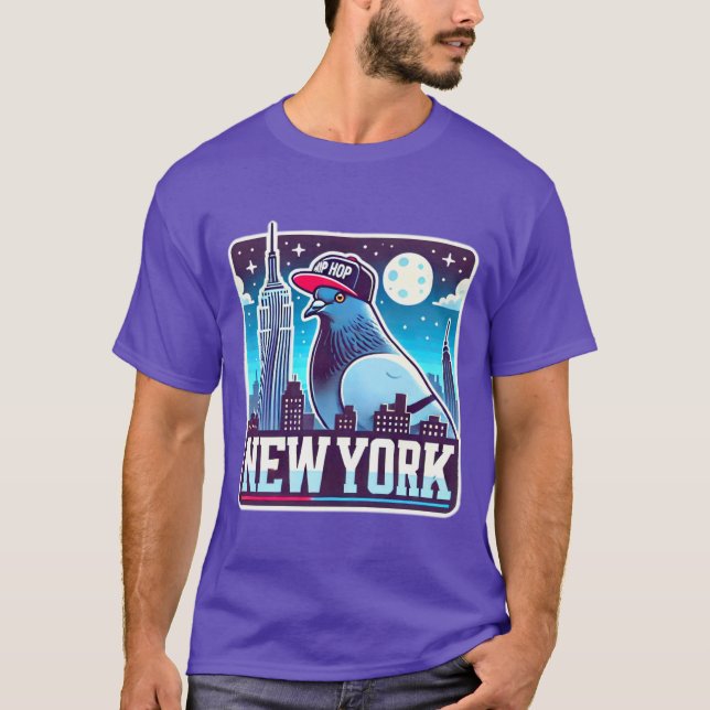 NY PIGEON 5 T-Shirt (Vorderseite)