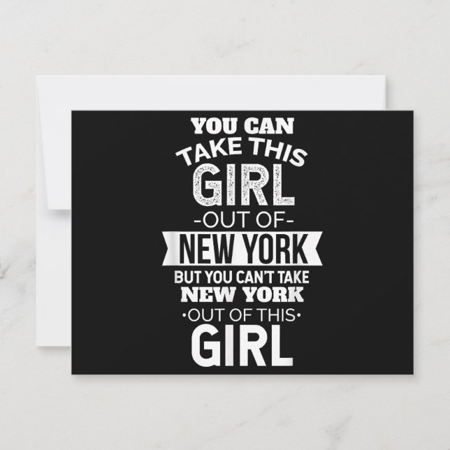 NY, Sie können dieses Mädchen aus New York Souveni (Vorderseite)