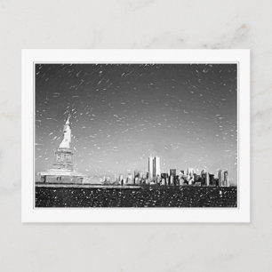 NY Skyline Postkarte