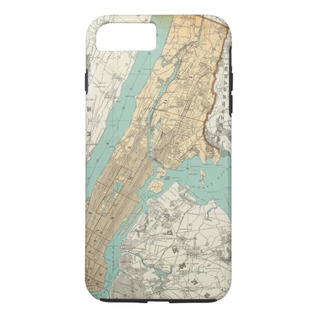 NY Stadt, Brooklyn Case-Mate iPhone Hülle (Rückseite)