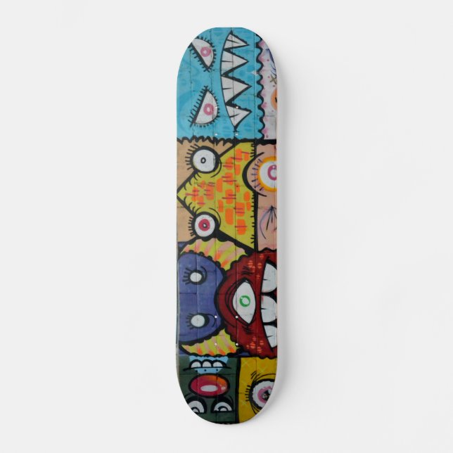 NY Street Art Skateboard (Vorderseite)