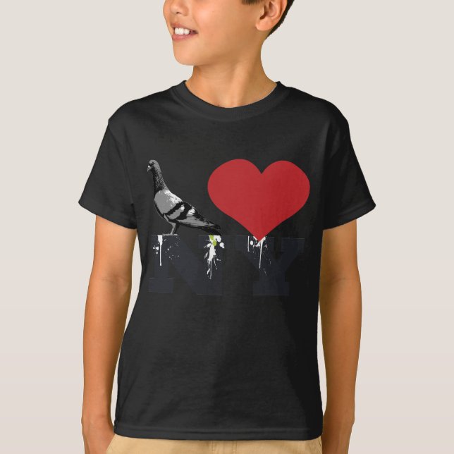 NY Taube T-Shirt (Vorderseite)