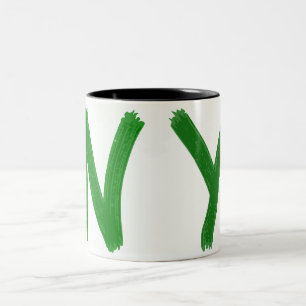 NY Text Coffee Mug