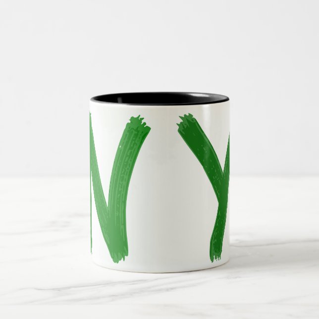 NY Text Coffee Mug (Centre)