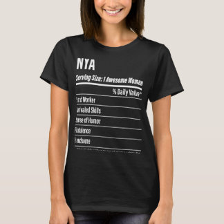 Nya ernährungsphysiologische Fakten, die Größenkal T-Shirt