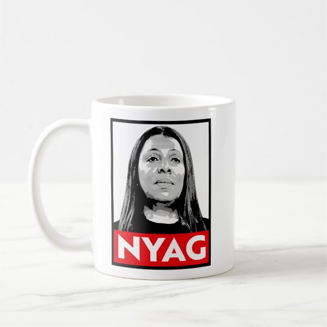 NYAG Letitia James Kaffeetasse (Links)