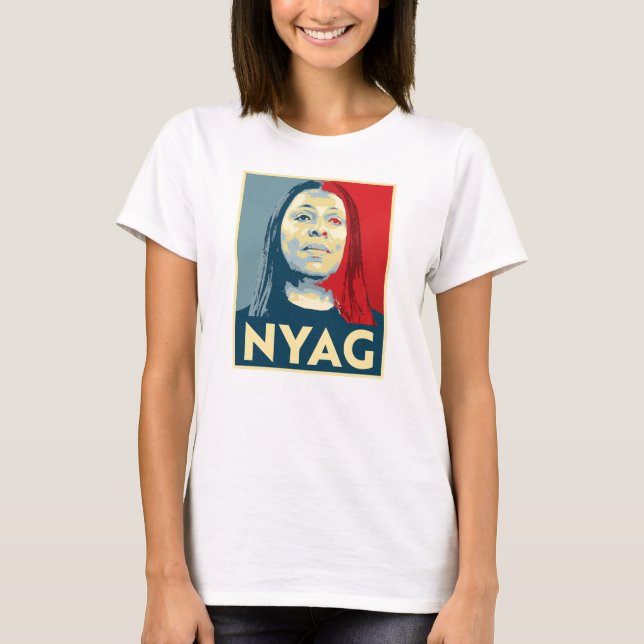 NYAG Letitia James T-Shirt (Vorderseite)