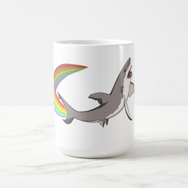 Nyan Haifisch-Tasse Kaffeetasse (Mittel)