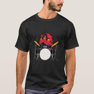 Nyango Star Mascot Drummer T-Shirt