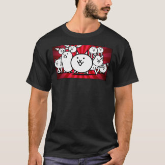nyanko große Kriegsgefechte Katzen Klassischer T - T-Shirt