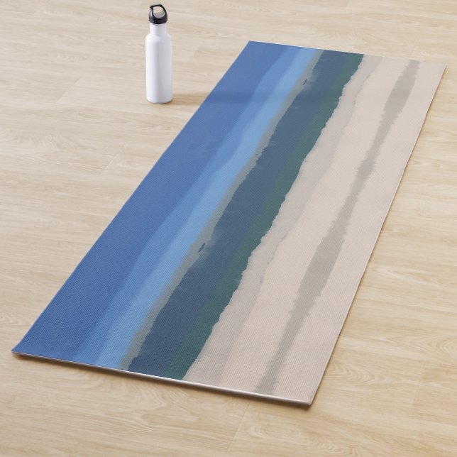 Nyborg Strang - Aquarellspiel Yogamatte (Beispiel)