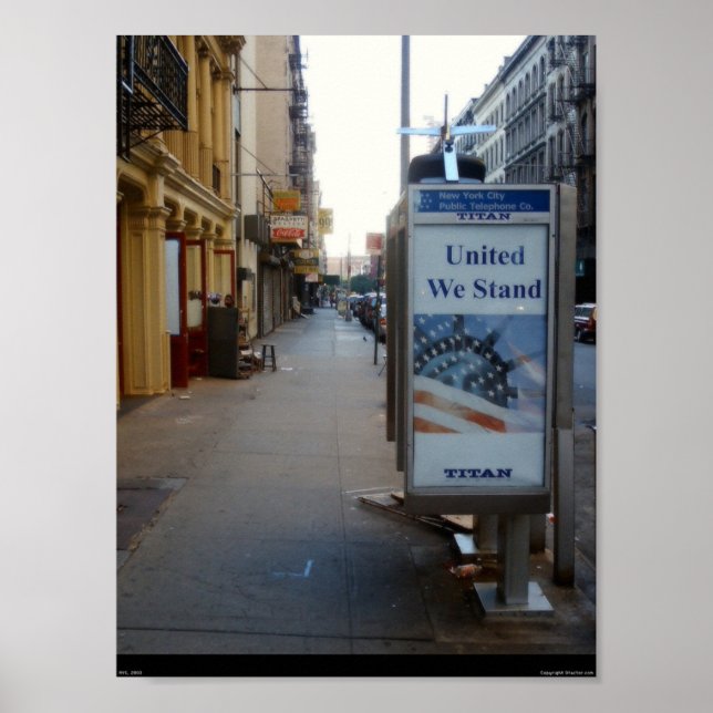 NYC, 2003 POSTER (Vorne)