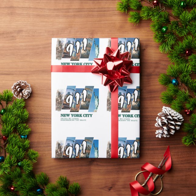 NYC 911 GESCHENKPAPIER (Feiertagsgeschenk)