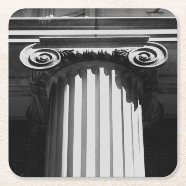 NYC-Architektur I Rechteckiger Pappuntersetzer (Vorderseite)