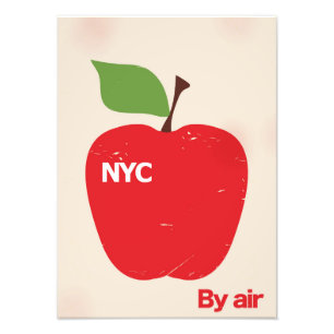 NYC aus der Luft Fotodruck
