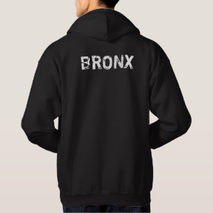 Nyc Bronx New York City Nostalgisch Look Retro Bas Hoodie