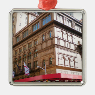 NYC Carnegie Hall Ornament Aus Metall